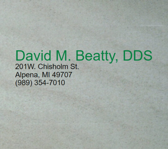 Beatty David M DDS